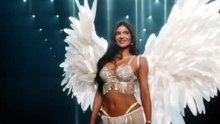 omg kylie jenner wearing the 22 million dollars fantasy bra at victoria’s secret show