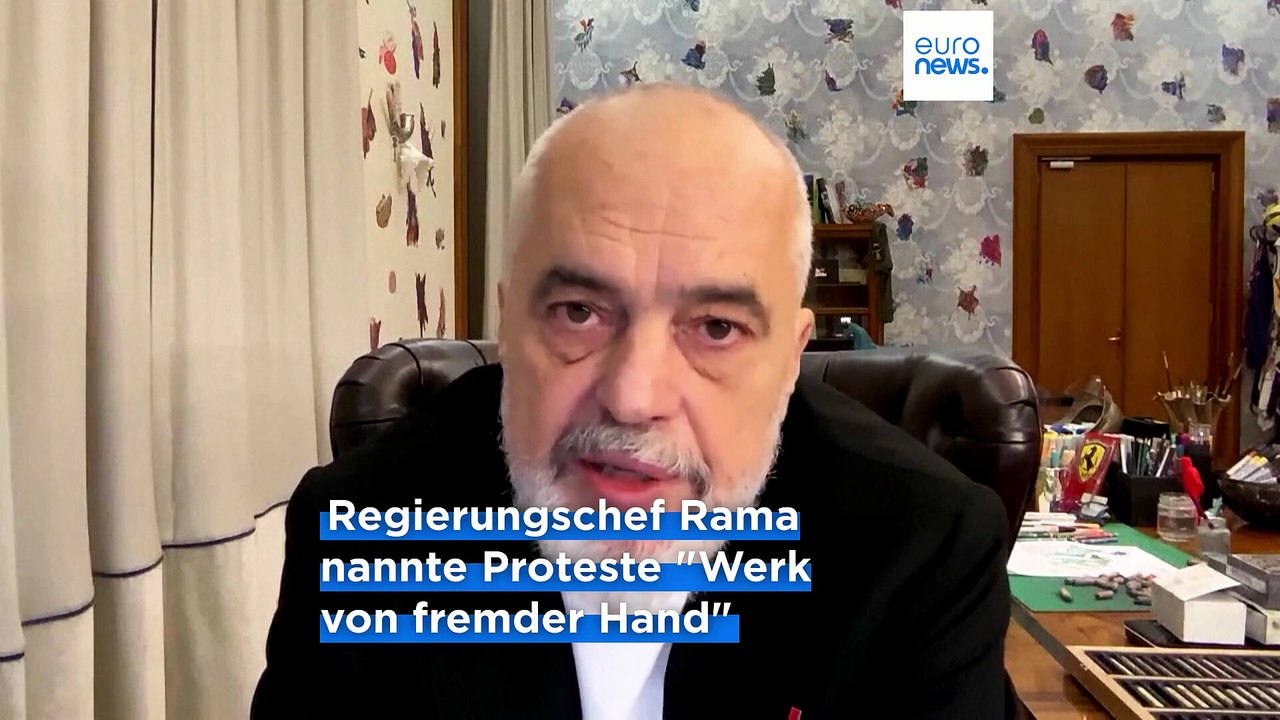 Gummigeschosse und tränengas in albanien: rama lehnt trotz der proteste rücktritt ab