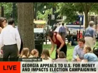 Georgia appeals to US for money