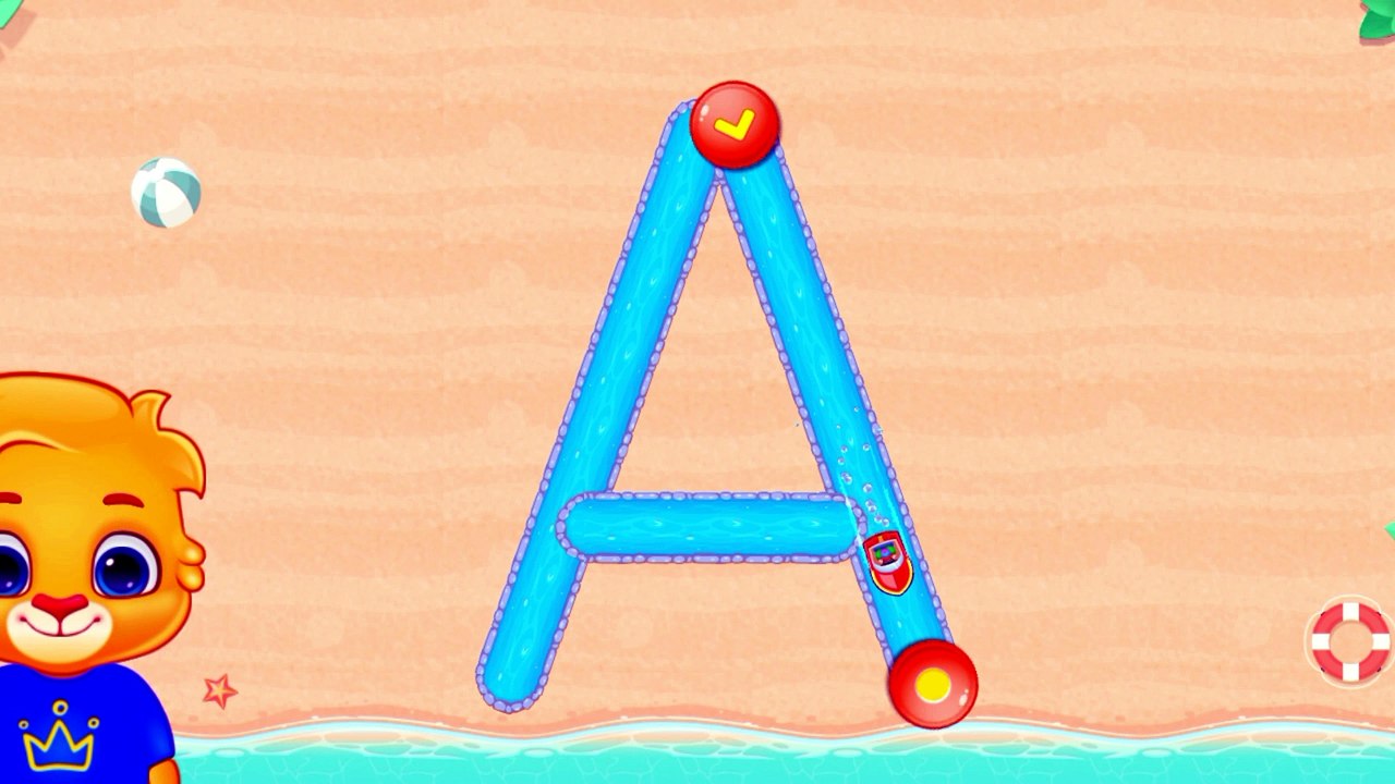 🌈🔤 A to Z How to Write ABC for Kids ️🎨 | Learn Alphabet Letters ...