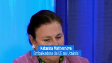 Kiev tornou-se “verdadeira cidade na linha da frente”, diz embaixadora da UE