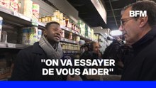 Pillages à Paris: Jean-Pierre Farandou, ministre du Travail, à la rencontre des commerçants