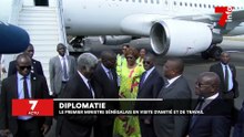 Diplomatie : le premier ministre Sénégalais en visite d'amitié et de travail