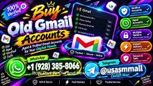 02 Sites To Buy Old Gmail Accounts (Aged & Verified)