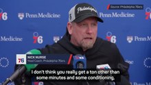 Nurse optimistic ahead of 76ers’ season opener and LeBron’s debut