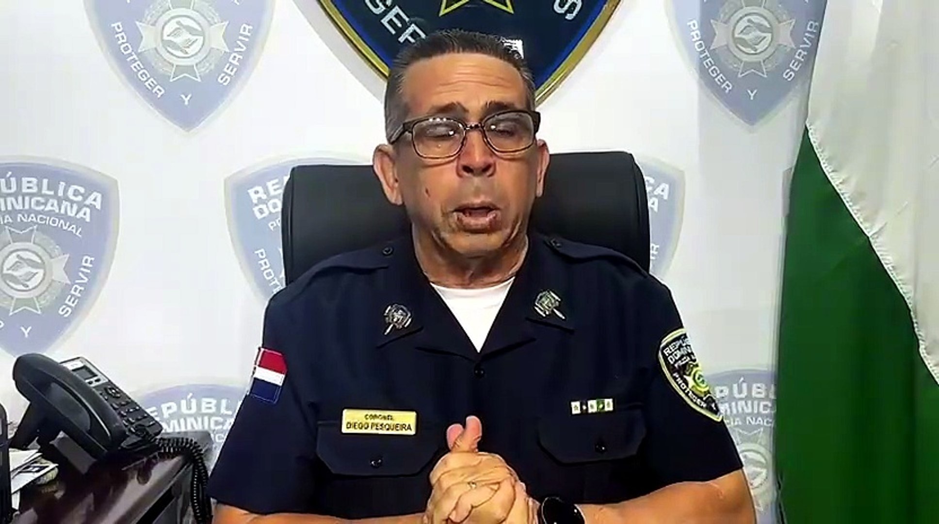 El vocero policial, coronel Diego Pesqueira, explicó que el..