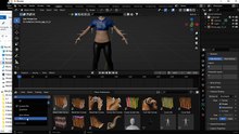 EBC2D3D Learn 01 blender 3 or 4 Create Setup Animation Pose Library and Apply Pose