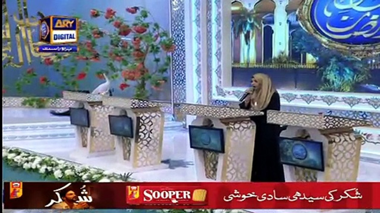 Shan-e-Iftar - Shan E Madina - 29th April 2021 - Waseem Badami ARY ...