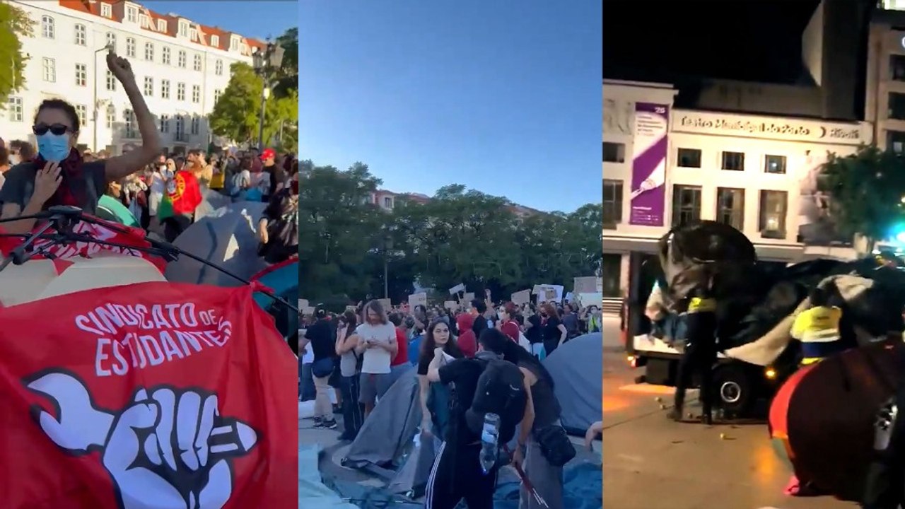 La Policía portuguesa advierte que intervendrá 