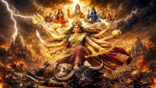🌺🔱❤️दुर्गे दुर्घट भारी तुजविण संसारी, अनाथनाथे अंबे करुणा विस्तारी🌺🔱❤️