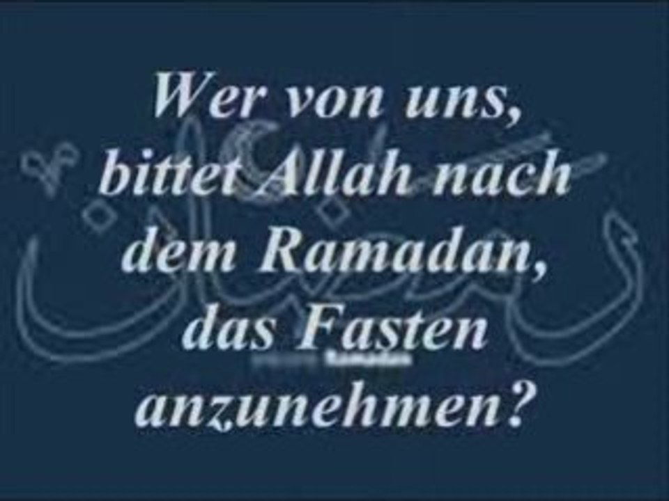 Ramadan As Siyam Fastenzeit Islam Allah Liebe zu Allah