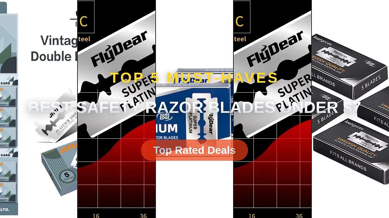 Best Safety Razor Blades Under $7 - Video Dailymotion