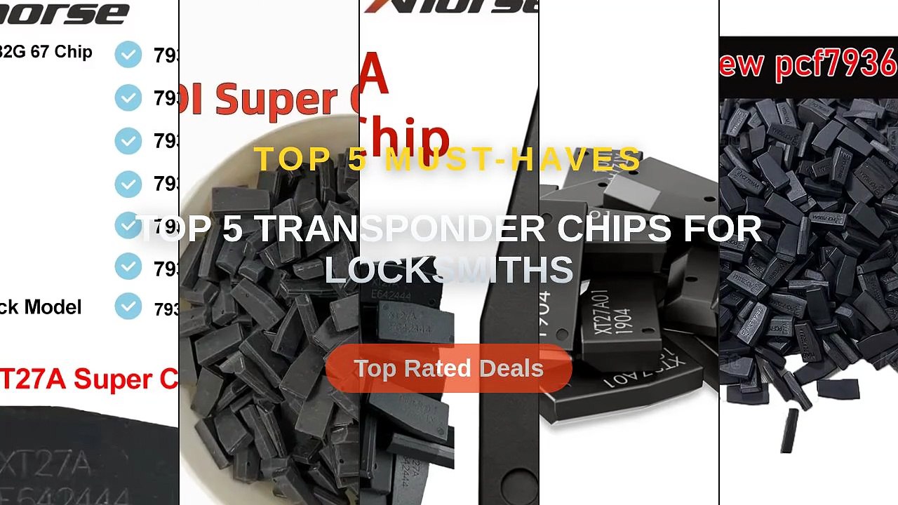 Top 5 Transponder Chips For Locksmiths - Video Dailymotion