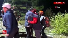 Isparta Yazılı Kanyon'da umutlu bekleyiş mutlu sonla bitti