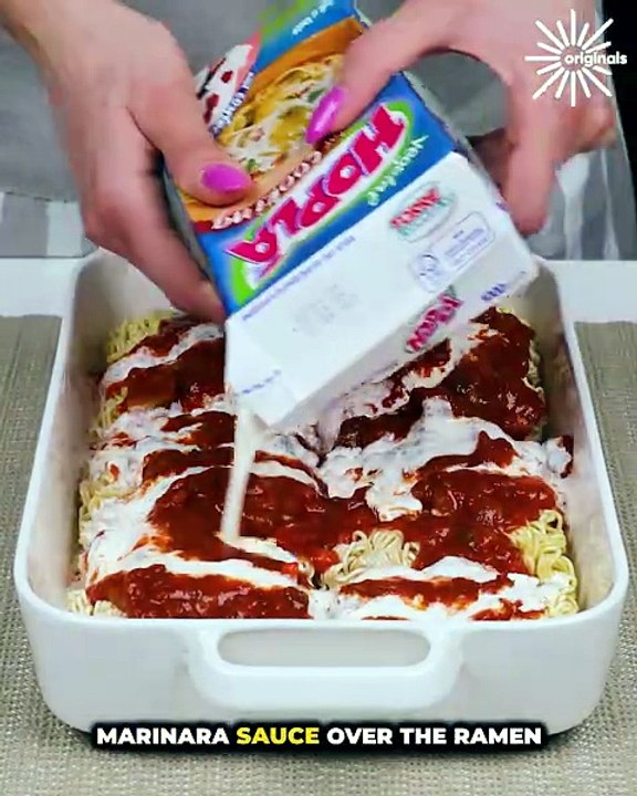 Tasty ramen lasagna recipe you'll love! 👌🍴 - video Dailymotion