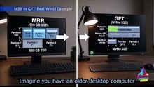 MBR vs GPT: Real-World Example 💻 | Which One Does Your PC Use? #Shorts