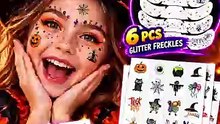 This 3-in-1 Halloween Face Kit Is a Costume GAME CHANGER! 🎃✨