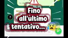Fino all'ultimo tentativo 😰