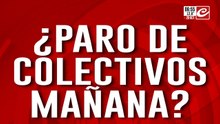 ¿Paro de colectivos este miércoles?