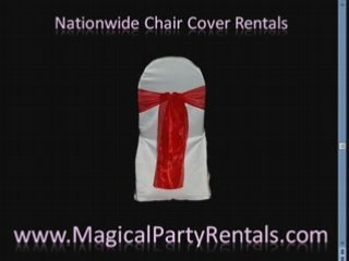 Chair Cover Rentals