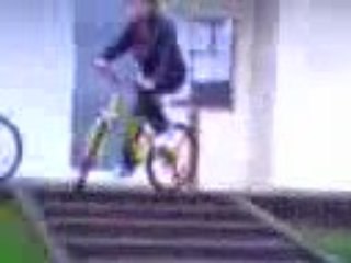Chute vélo clem