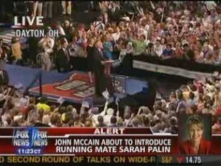 John McCain Picks Governor Sarah Palin as VP