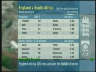 England v South Africa 3rd ODI 2008 P4
