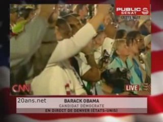 Barack Obama discours à Denver - election USA