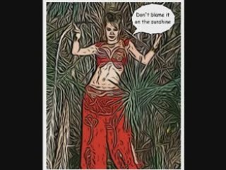 Amelia Zidane dans "Blame it on the Boogie"