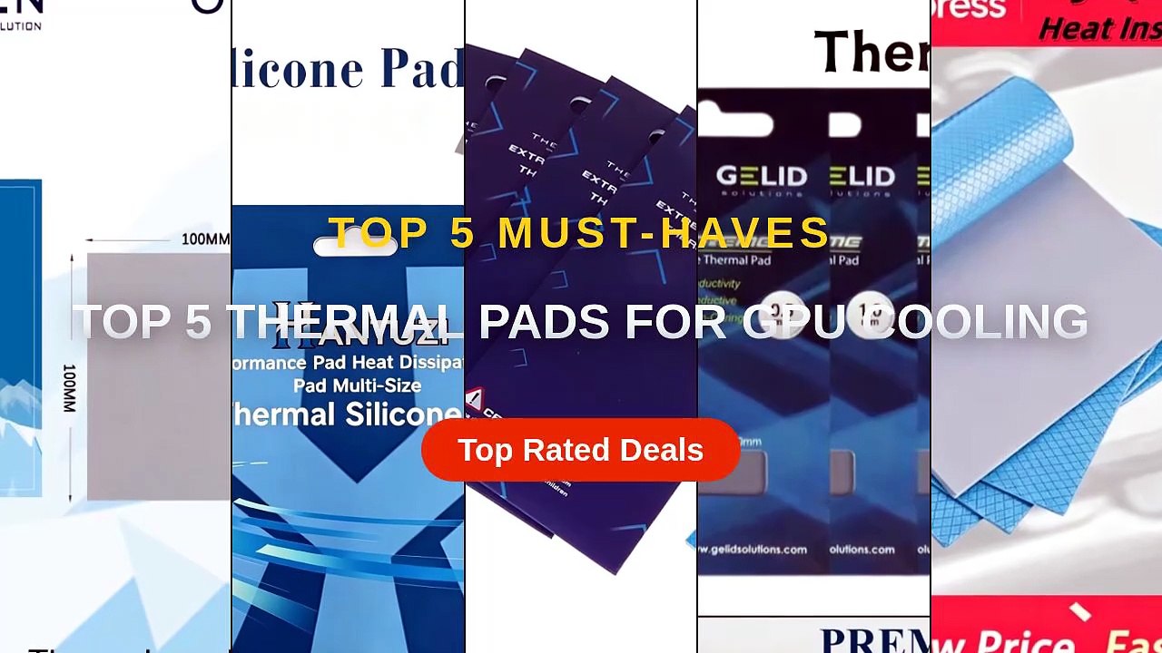 Top 5 Thermal Pads For GPU Cooling - Video Dailymotion