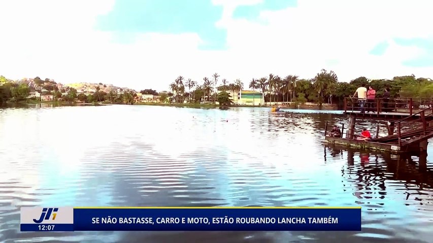 Se não bastasse, carro e moto, estão roubando lancha também