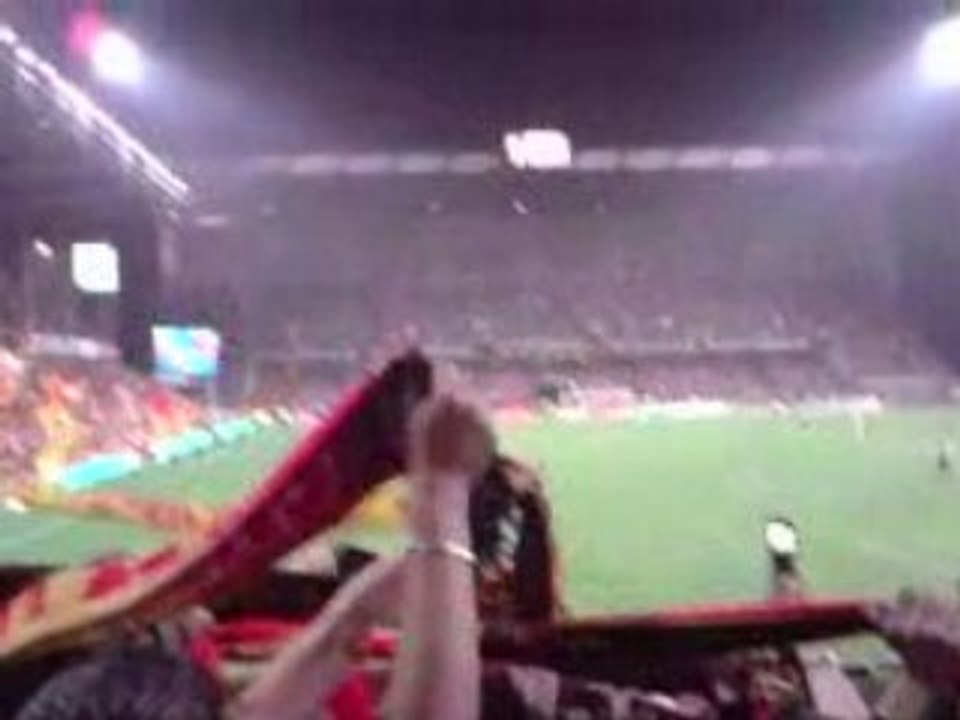 Lens - Clermont 29 aout 2008 Lensoise fin de match