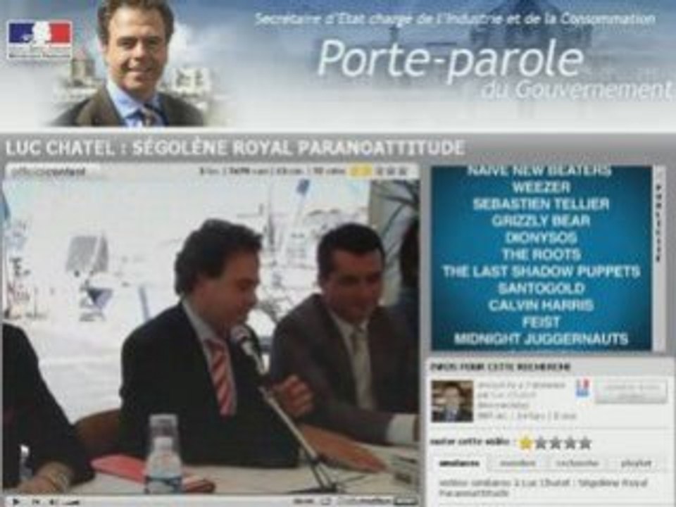 La censure de luc chatel
