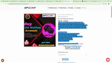Daily Video To Buy Old WeChat Account - 100% Verified