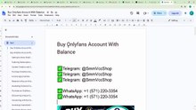 Best & Safe Place to Buying Onlyfans Account With Balance