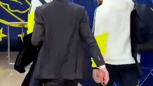 Oğuz Çetin maç sonu böyle ayrıldı