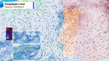 Chuva em Portugal esta quarta-feira? Veja onde poderá ocorrer precipitação