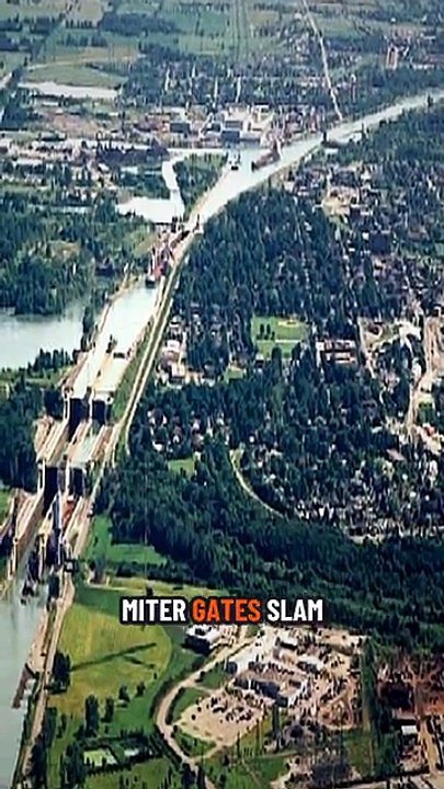 Giant Canal Gates Without Seals! 🚢 - video Dailymotion