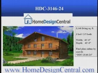 www.HomeDesignCentral.com - Custom Log Homes
