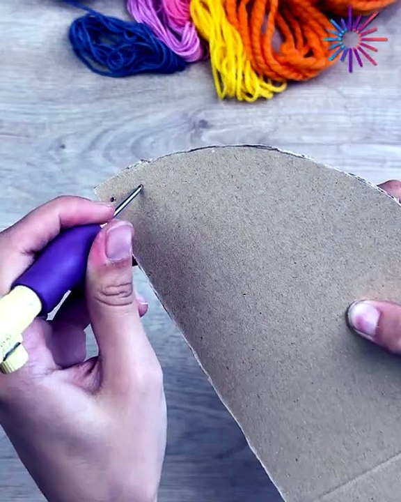 Easy rainbow inspired crocheting technique🌈🧶 - video Dailymotion