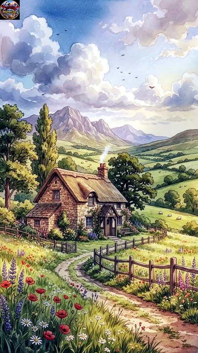 A Cozy Cottage Before the Storm 🌧️ - video Dailymotion