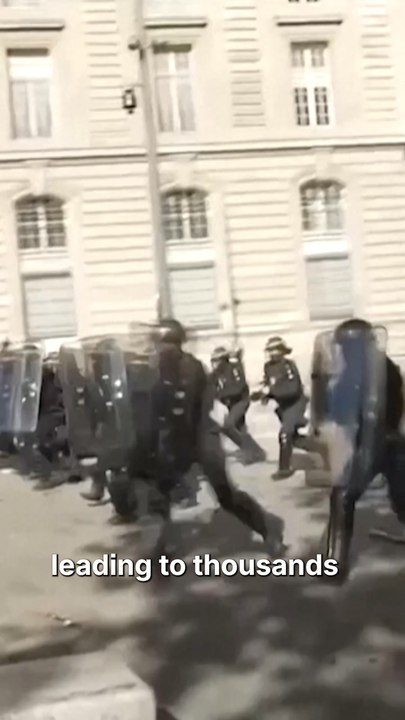 Anarchy in France: Behind the riots and violent protests - video ...