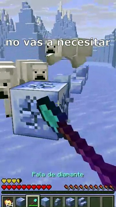 el hielo de minecraft ahora sirve también como bloque de construccion ...