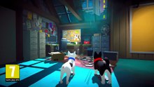 Im 2-Personen-Spiel Haunted Paws spielt ihr Welpen, die ihre Besitzerin aus einer Gruselvilla retten müssen