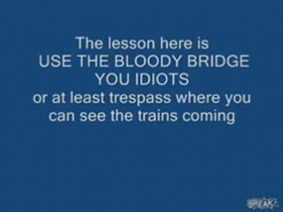 Close Call With Train