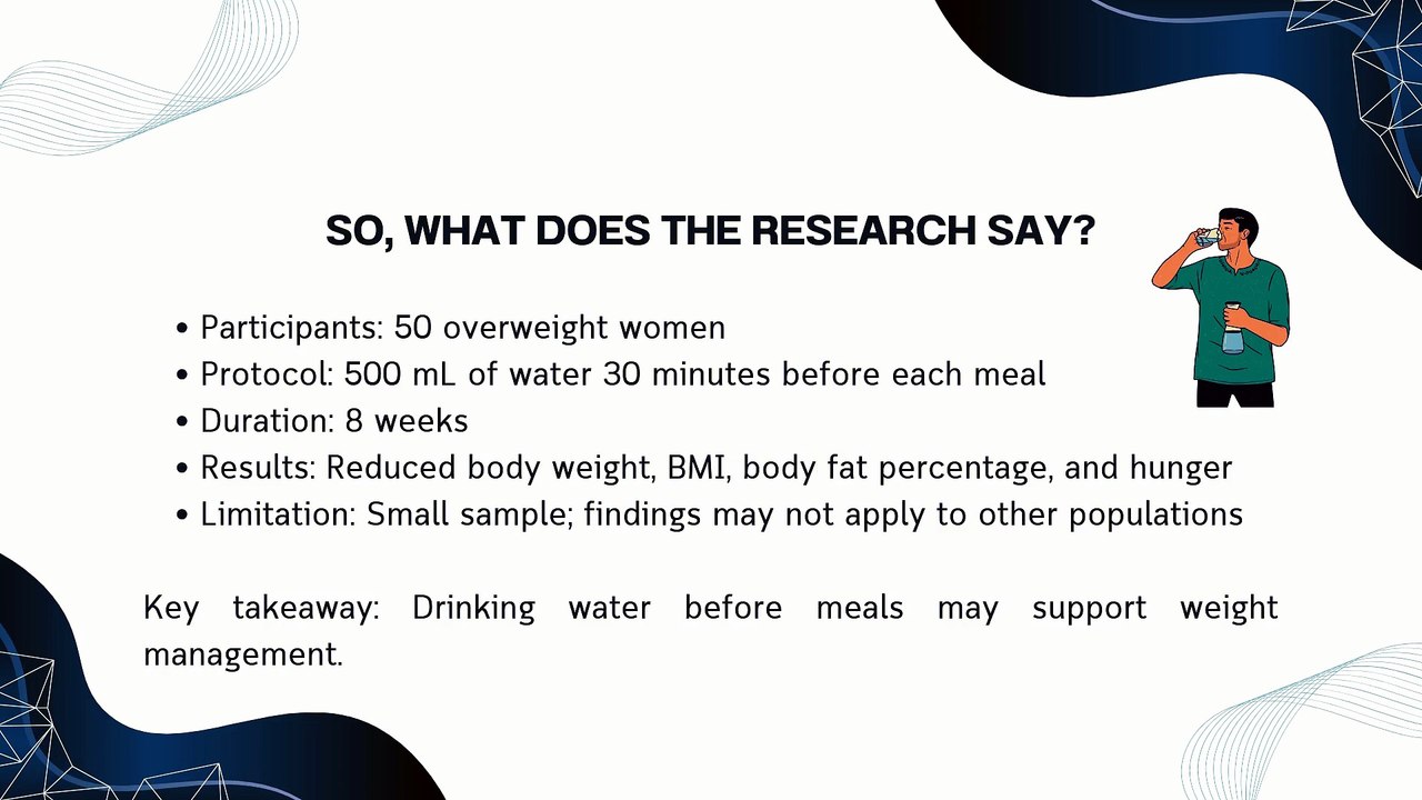 Water and Weight Loss: It’s More Complicated Than You Think - video ...