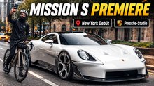 Porsche Mission S: Spektakuläre Premiere mit Blick auf Manhattan