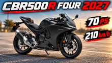 2027 Honda CBR500R FOUR: Vierzylinder-Sportbike mit A2-Version!