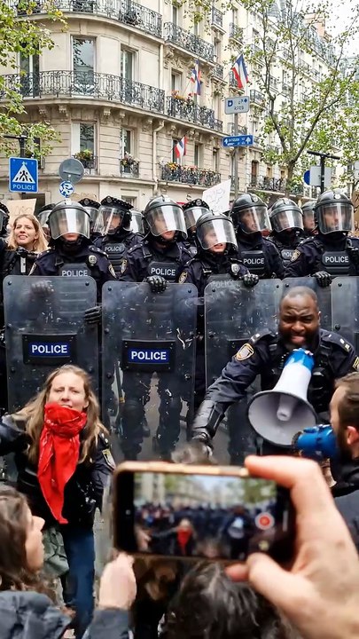 Hundreds of thousands of people took to the streets across France on ...