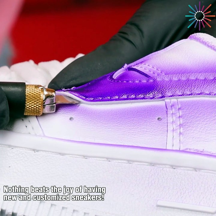 Nothing beats the joy of cool customized sneakers! - video Dailymotion